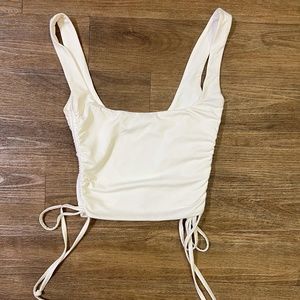 RUCHED TANK TOP